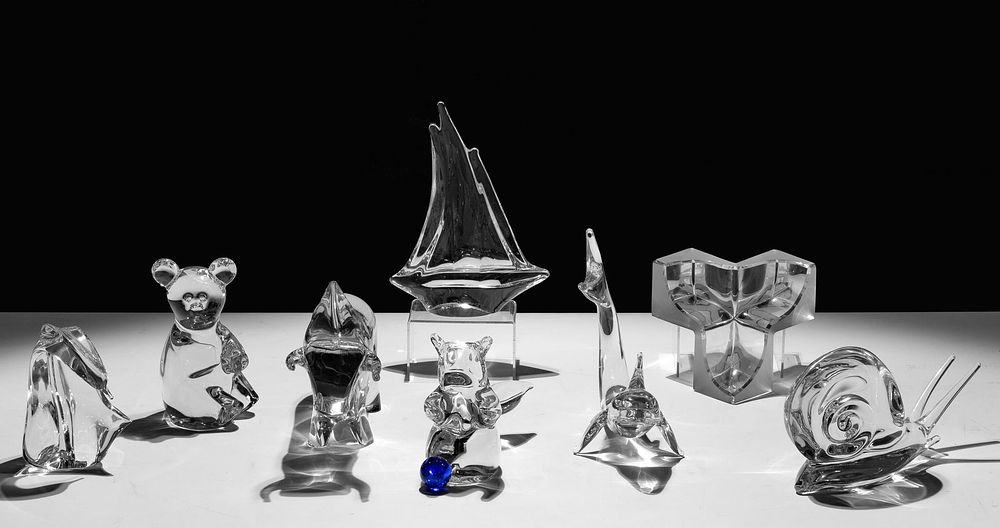 Lot 311: Daum Crystal Assortment