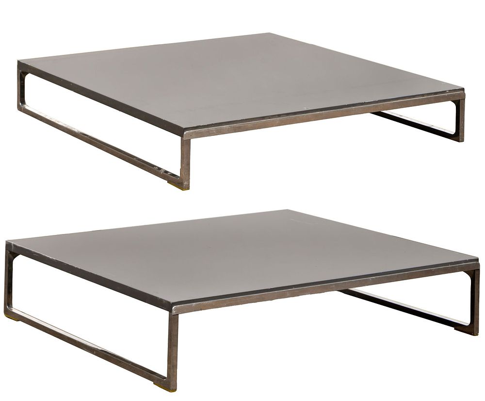Lot 322: Antonio Citterio for B&B Italia 'Tav Solo' Coffee Tables