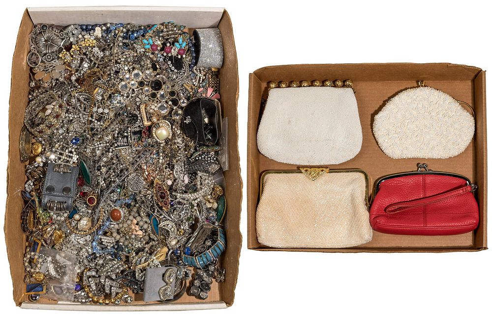 Lot 151: Rhinestone Jewelry Assortment