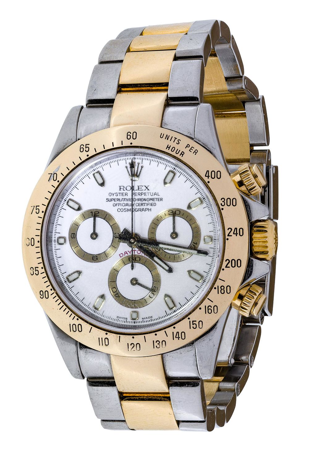 Lot 169: Rolex "Daytona" Stainless Steel Cosmograph Wristwatch