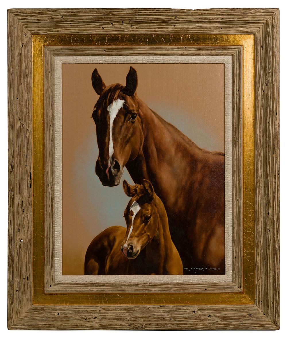 Lot 191: Robert 'Bob' Gardner (American, b.1943) 'Lee's Legacy' Oil on Canvas