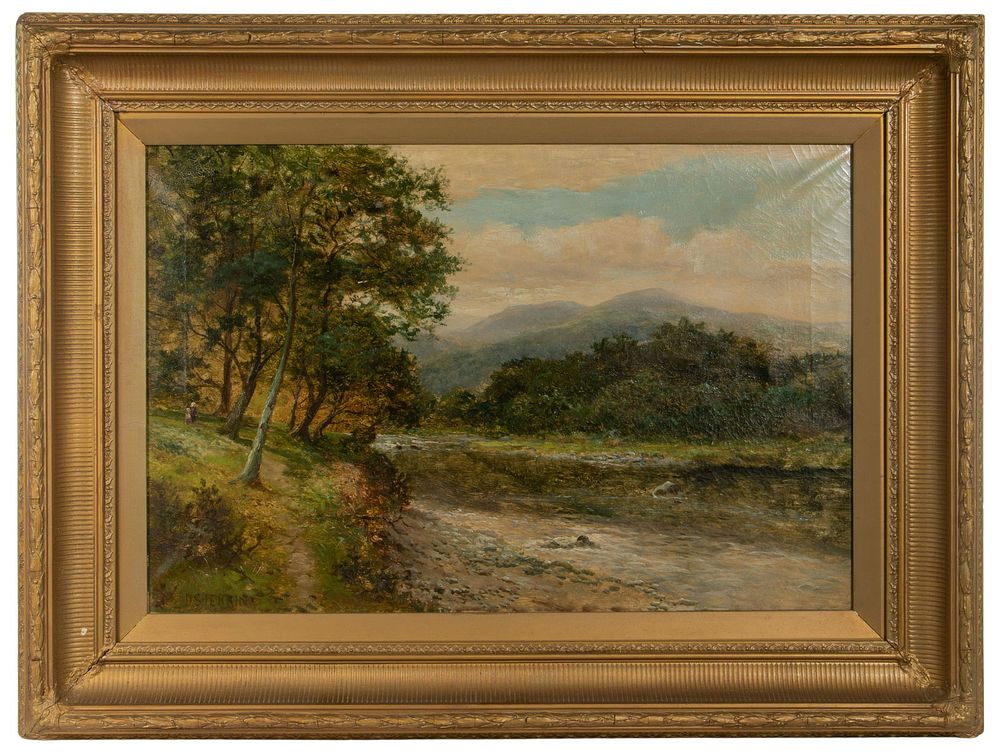 Lot 196: Daniel Sherrin The Elder (British, 1868-1940) Oil on Canvas