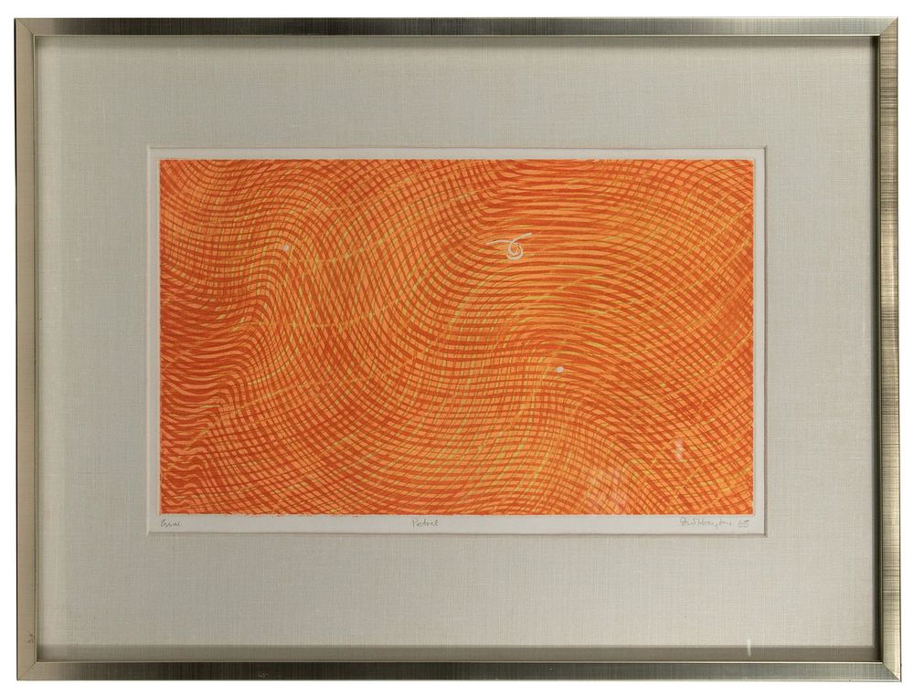 Lot 203: Stanley William Hayter (United Kingdom, 1901-1988) 'Petrel' Etching