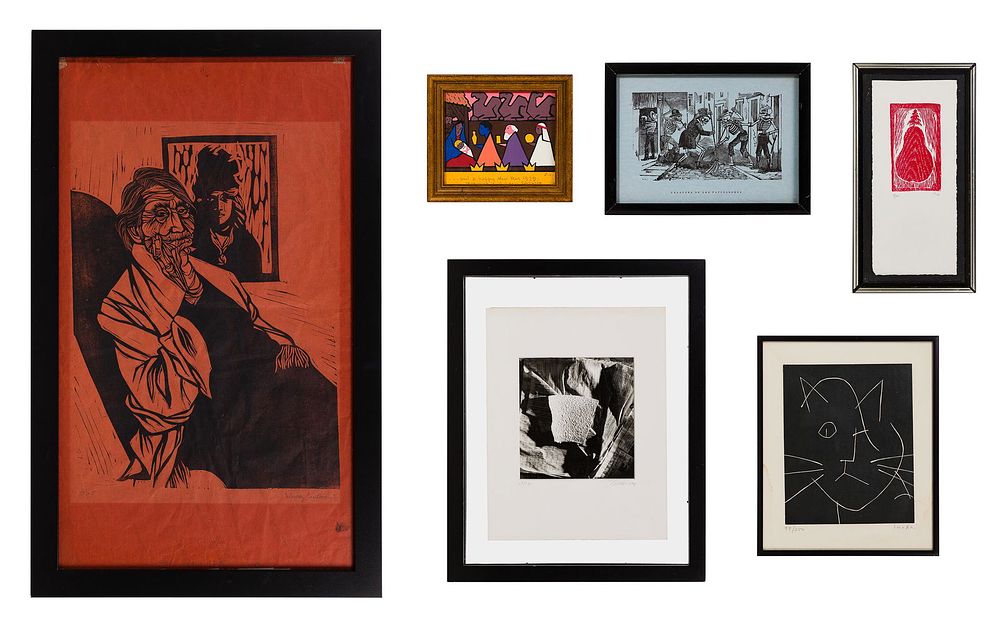Lot 204: Multiple Artists (20th Century) Print Assortment