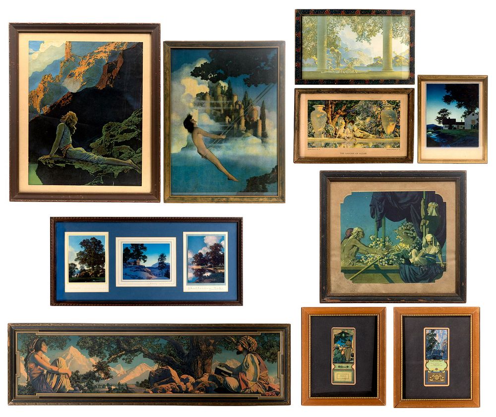 Lot 209: Maxfield Parrish (American, 1870-1966) Print Collection