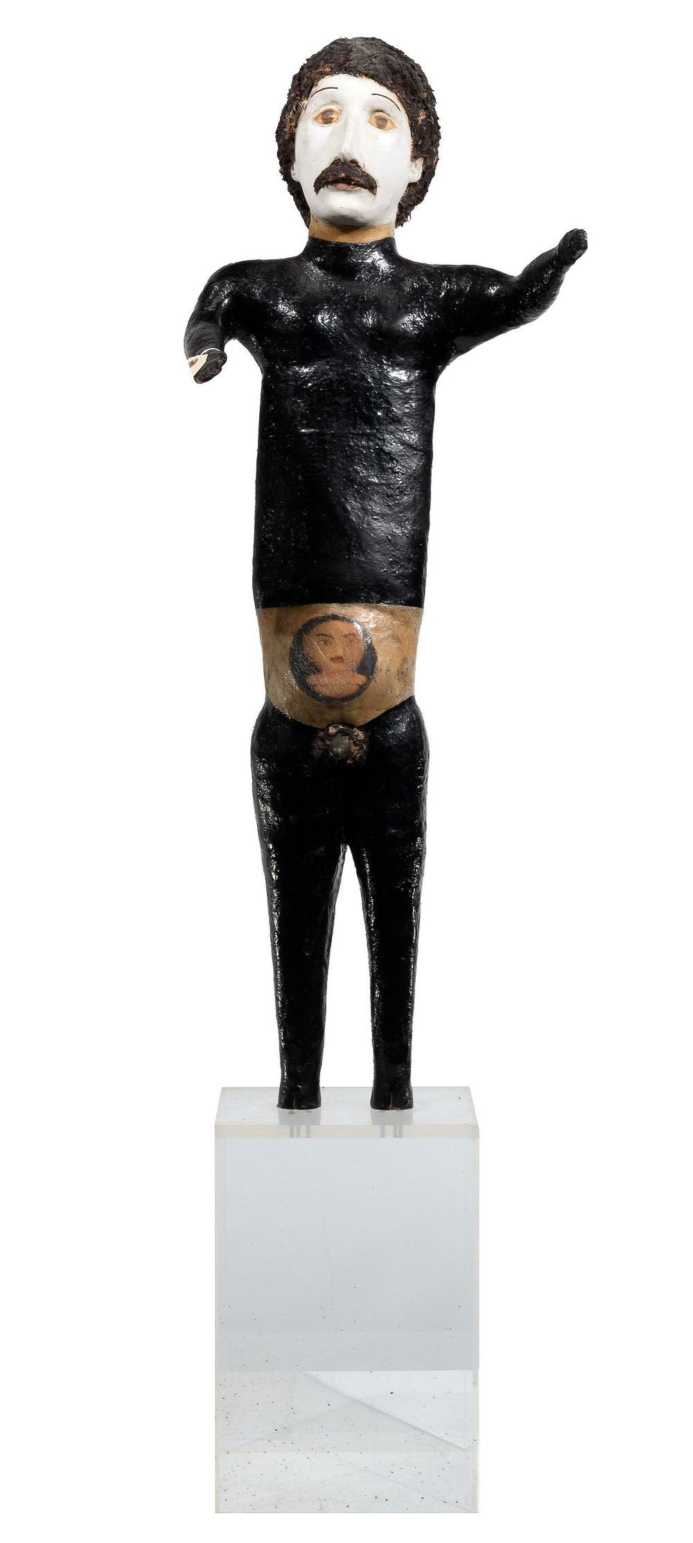 Lot 217: Eugene Jardin (South African, 1947-1992) 'Dr. Harold Bush' Epoxy Sculpture