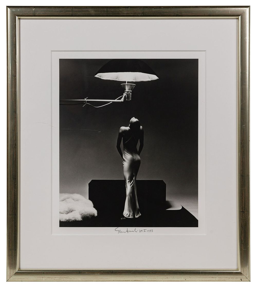 Lot 222: Victor Skrebneski (American, 1929-2020) 'Diana Ross' Silver Gelatin Print