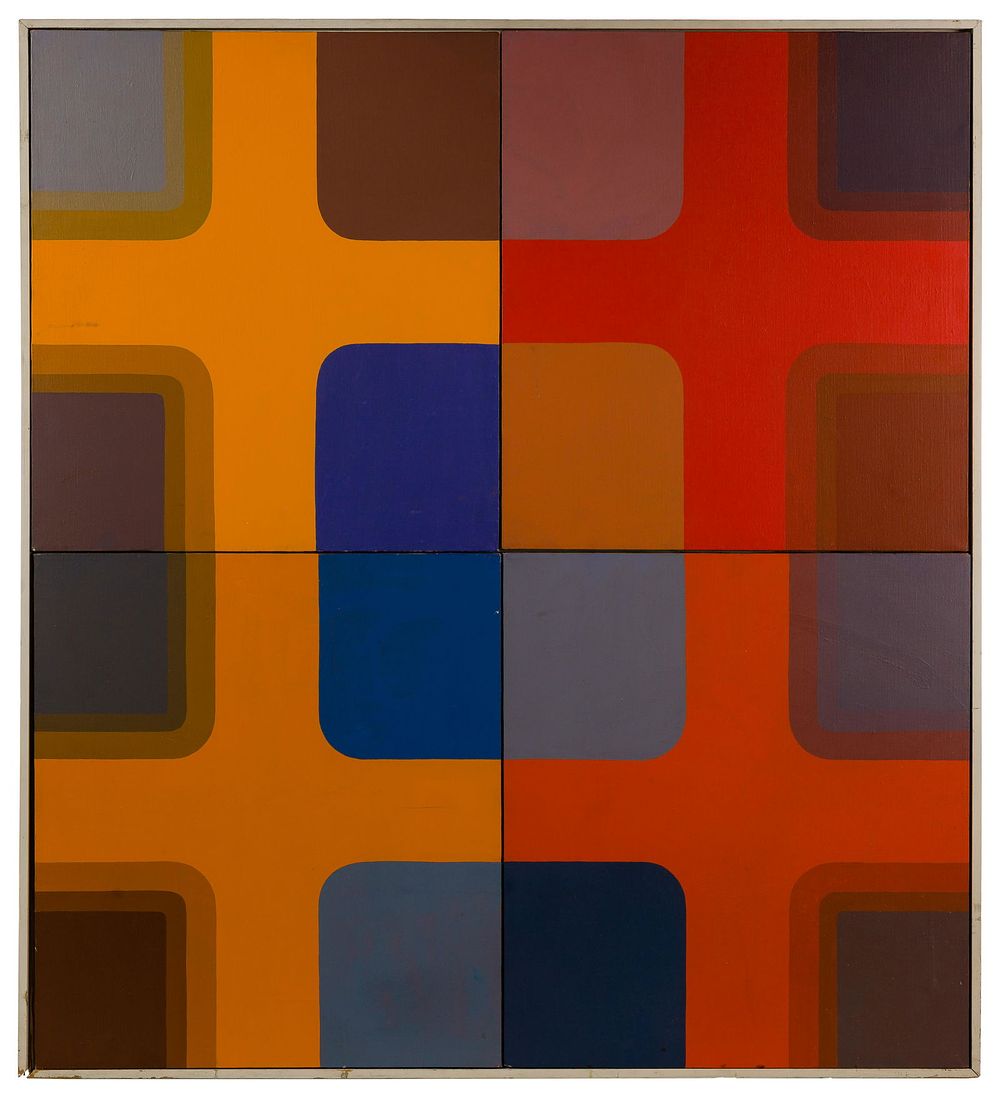 Lot 225: (Attributed to) John Almquist (American, 20th Century) Oil on Canvas
