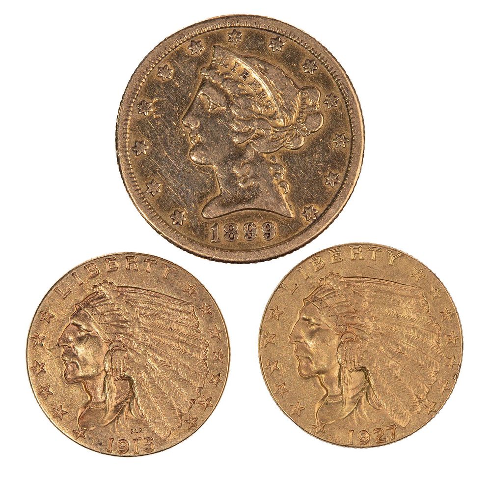 Lot 244: US Gold Coin Assortment