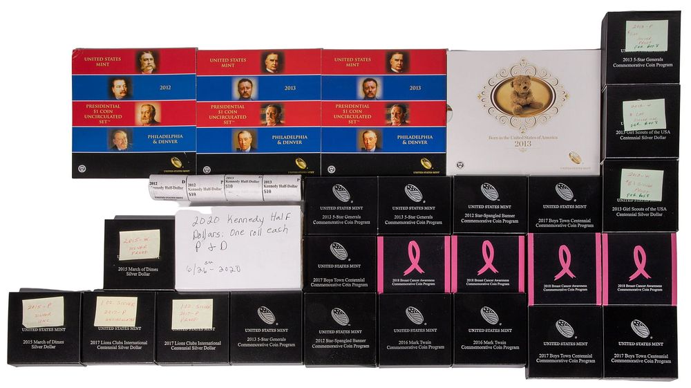 Lot 249: US Silver Commemorative Assortment
