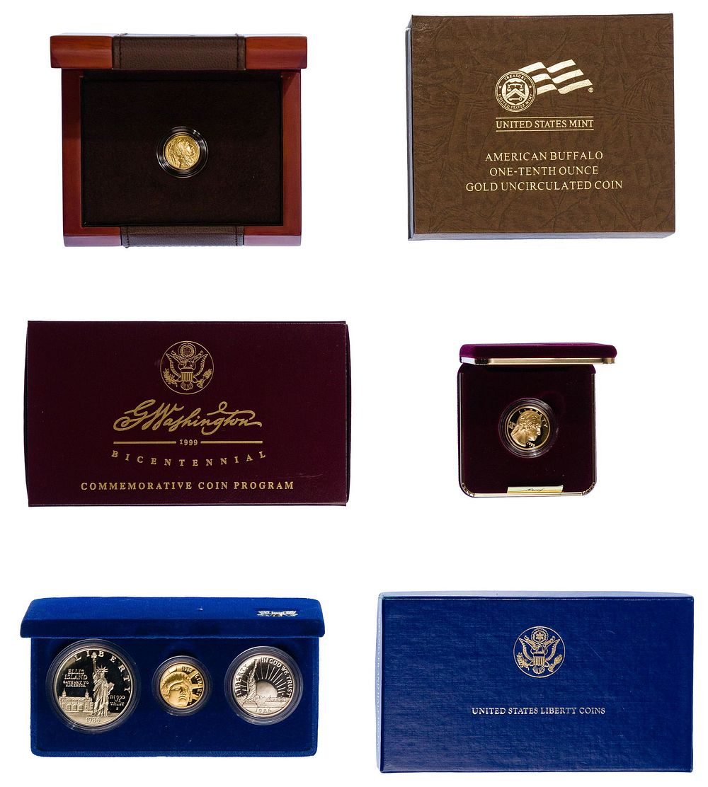 Lot 251: US Commemorative Gold Coin Assortment