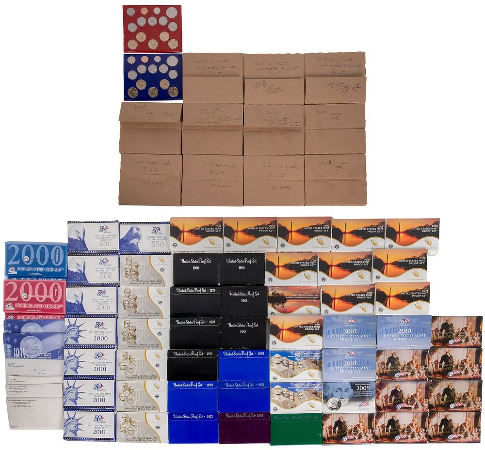 Lot 270: US Proof and Mint Set Assortment