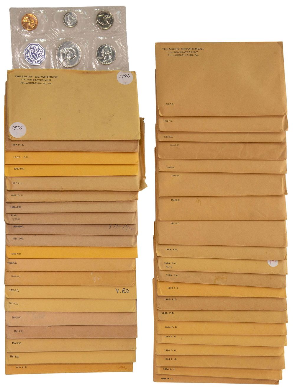 Lot 274: US Silver Proof Set Collection