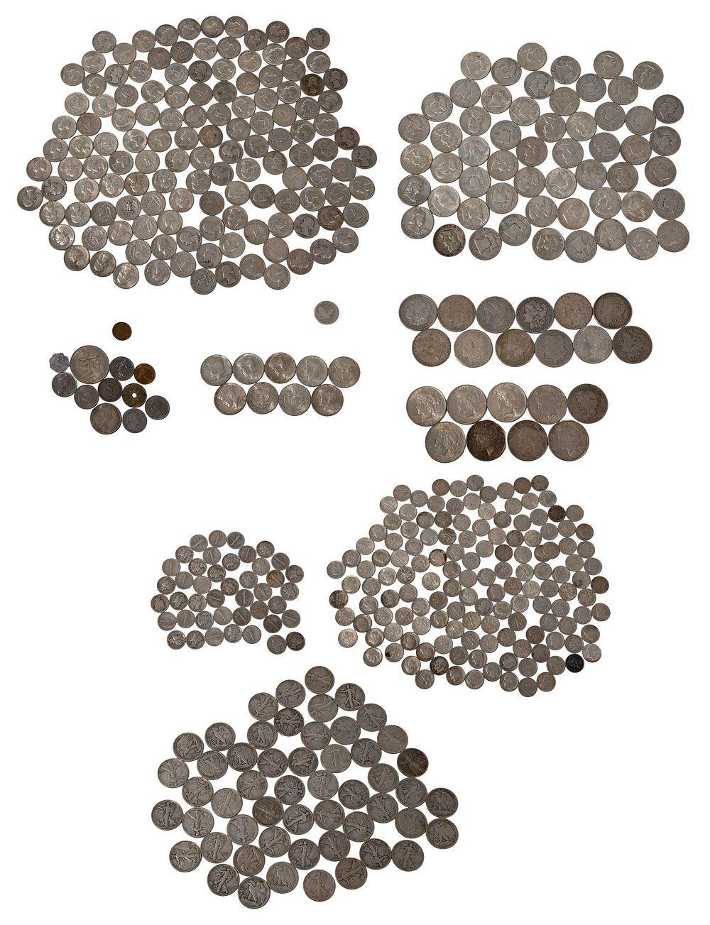 Lot 281: US Silver Coin Assortment