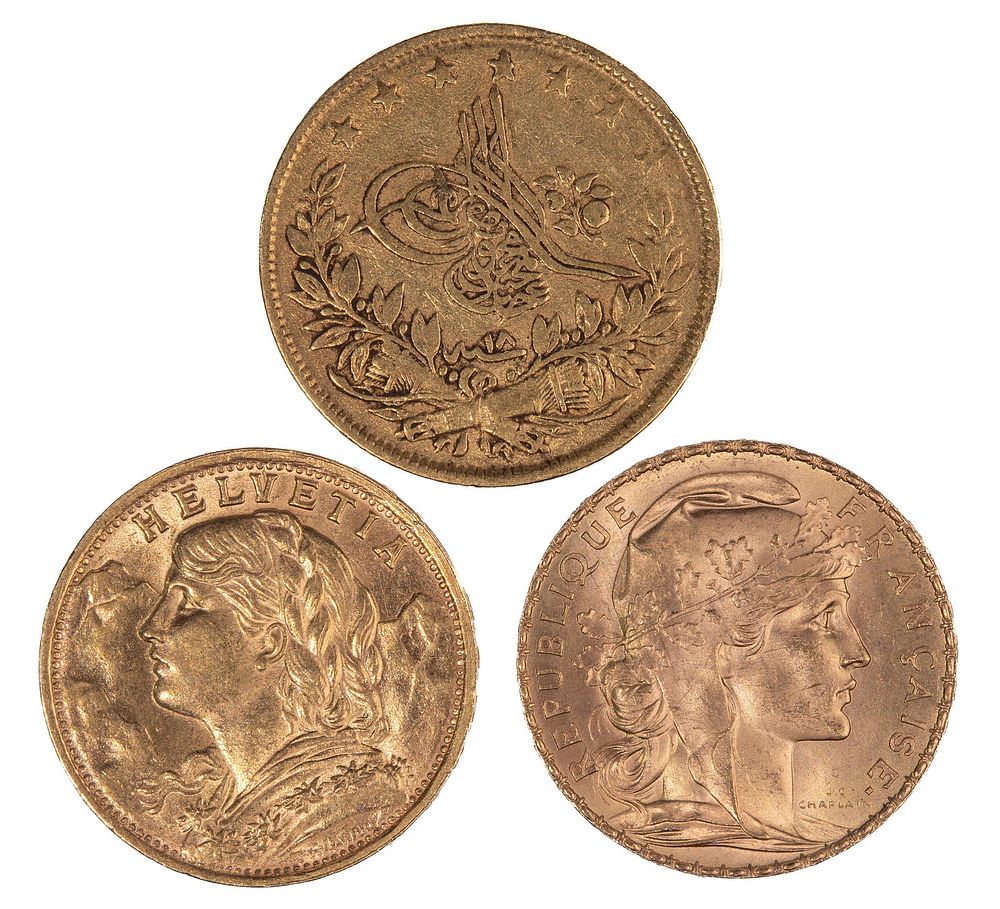 Lot 283: World: Gold Coin Assortment