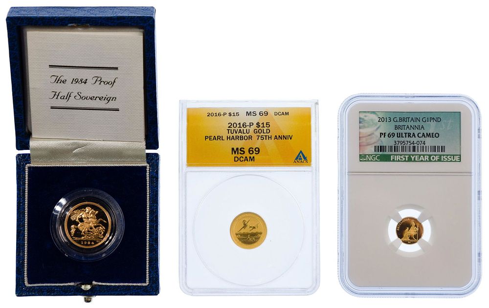 Lot 285: World: Gold Coin Assortment