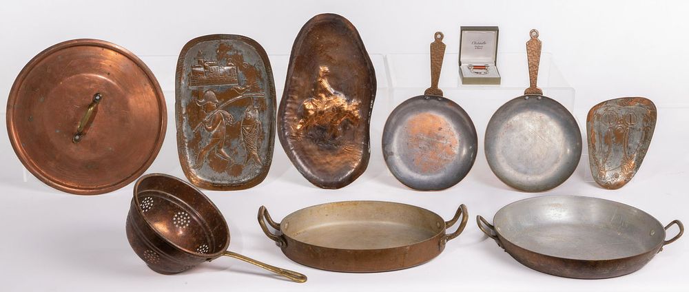 Lot 311: Copper Object Assortment