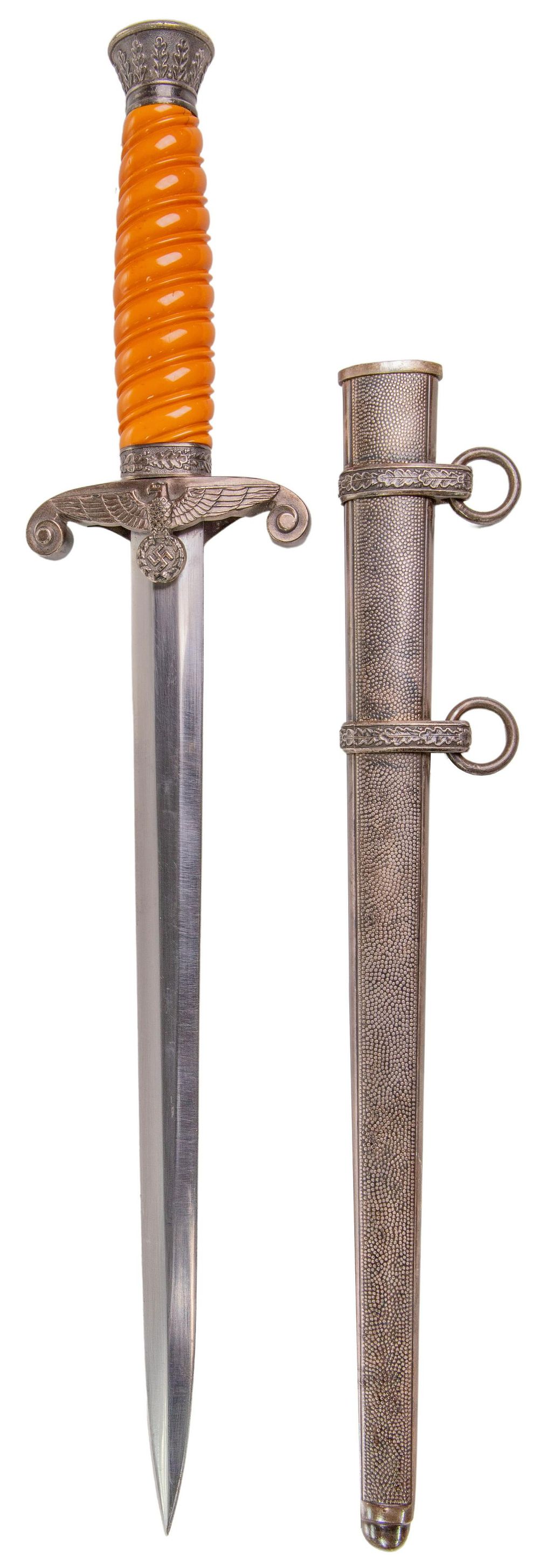 Lot 346: World War II German Army Officer Dagger by Eickhorn
