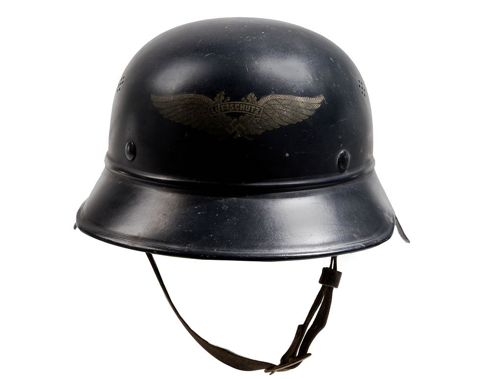 Lot 350: World War II German Luftschultz Helmet