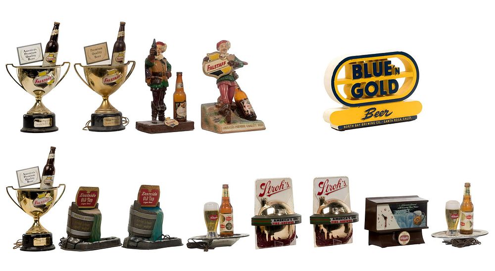 Lot 394: Back Bar Beer Advertising Assortment