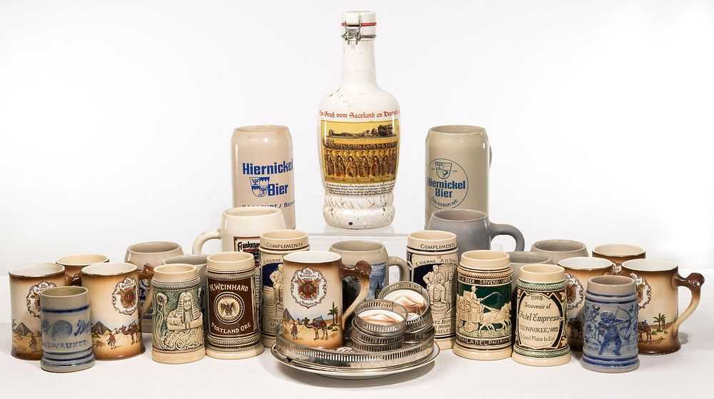 Lot 424: Beer Stein and Mug Assortment