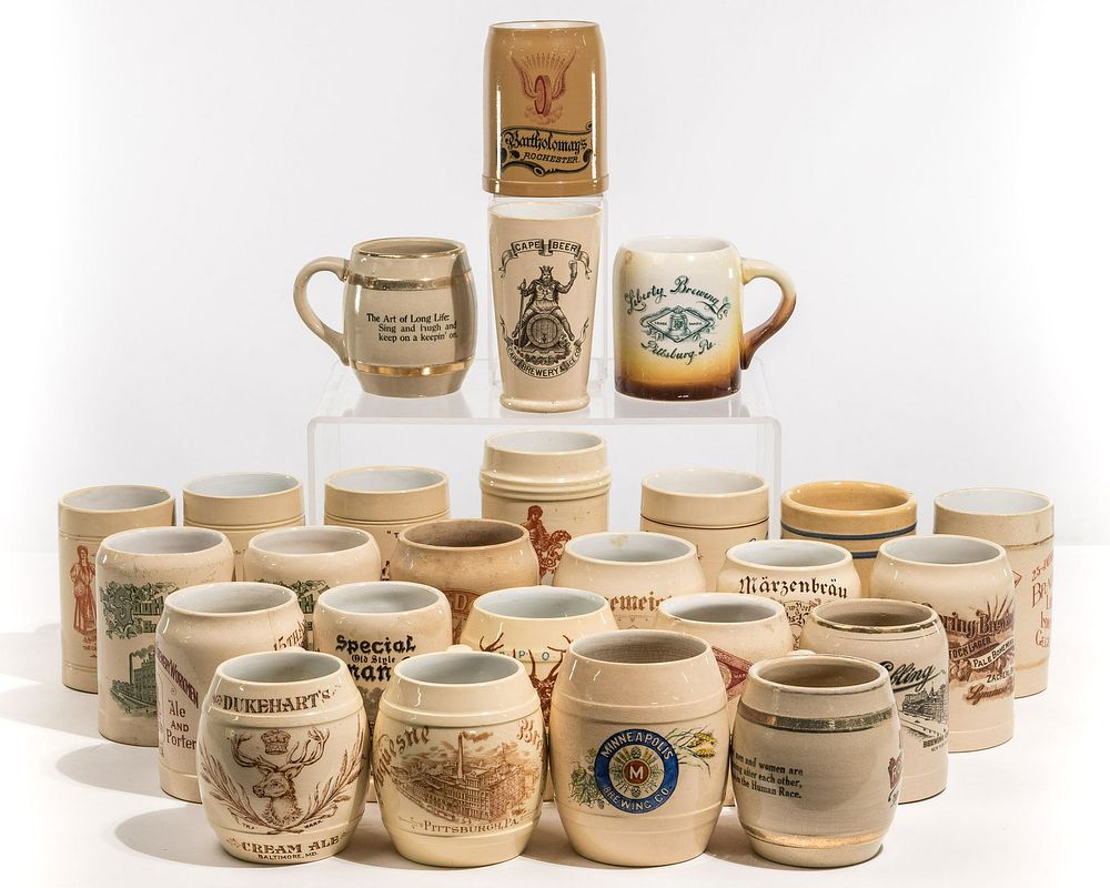 Lot 426: Ceramic Beer Mug Assortment