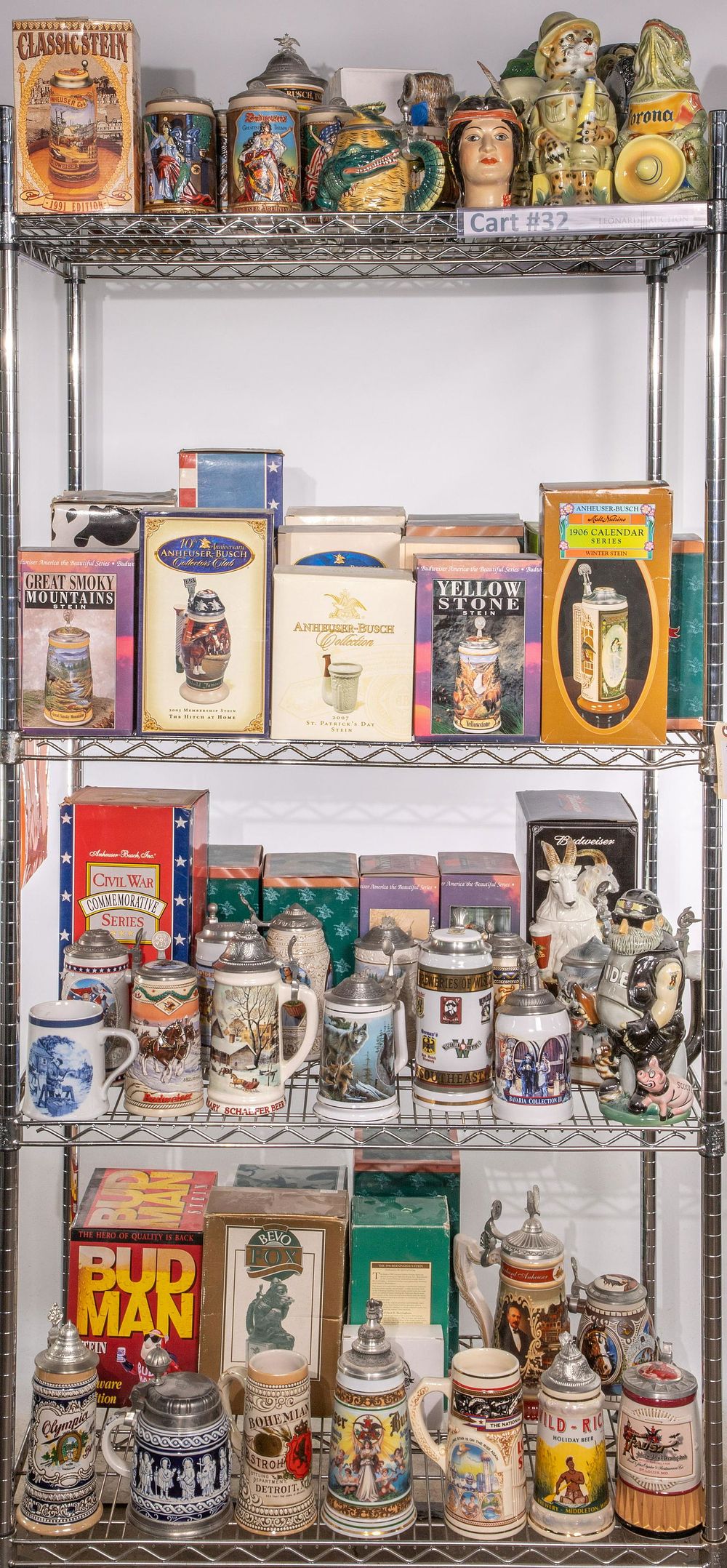 Lot 446: Stein and Mug Assortment