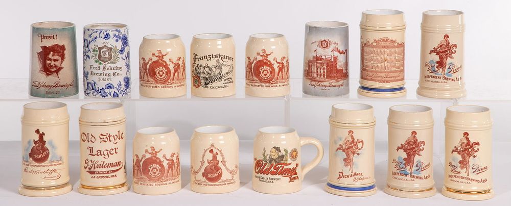 Lot 448: Thuemler Mfg. Co. Mug and Stein Assortment