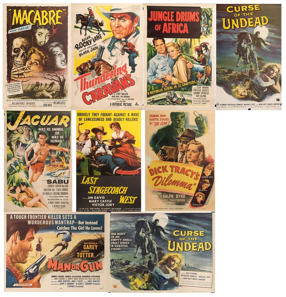 Lot 469: Movie Poster Assortment