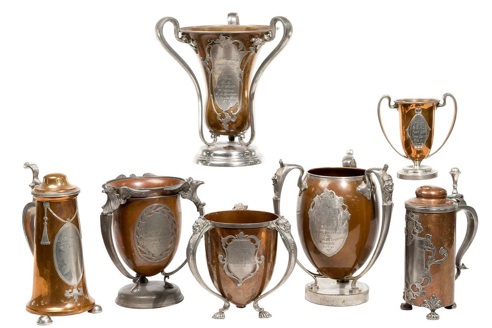 Lot 480: Pairpoint Presentation Trophy Assortment