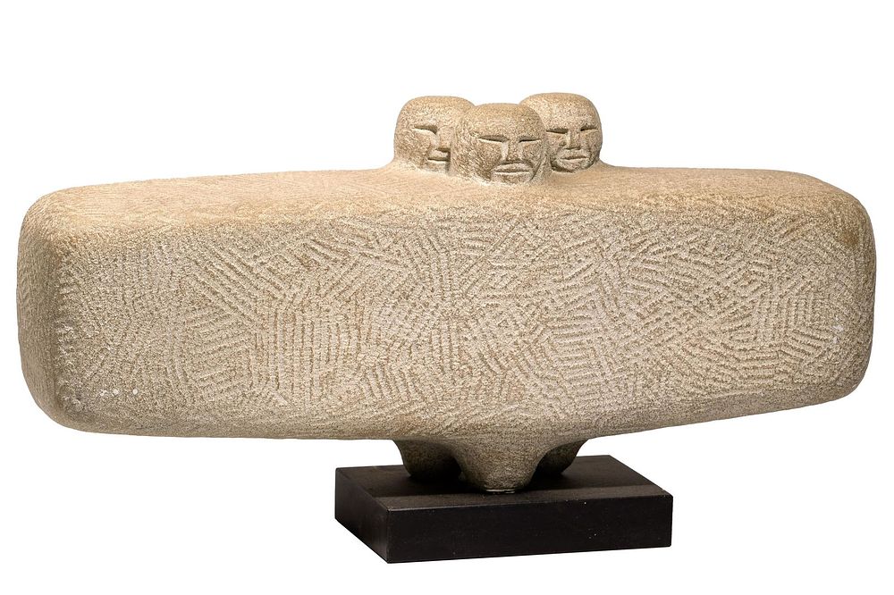 Lot 174: (After) Roger Charles Cavalli (Canadian, b.1930) Stone Style Replica Sculpture