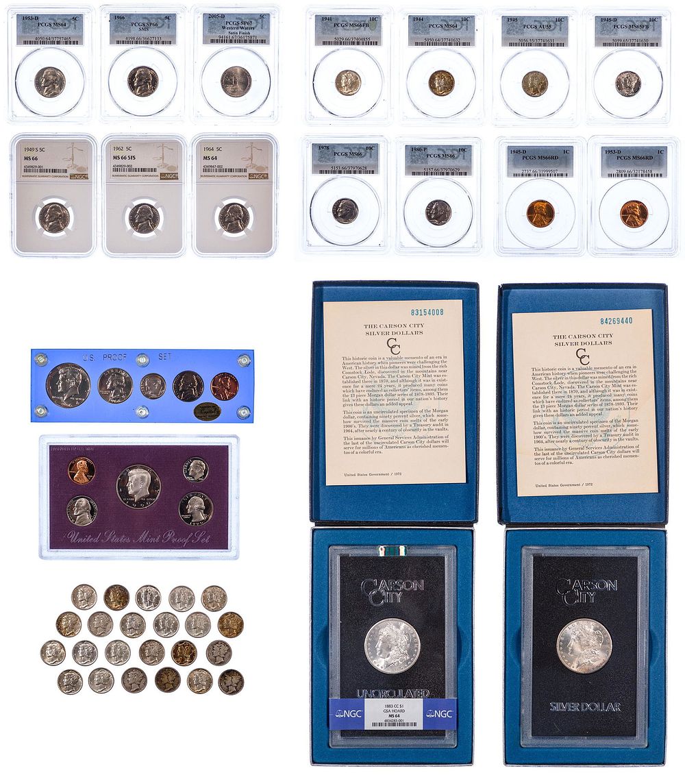 Lot 201: US Coin Assortment