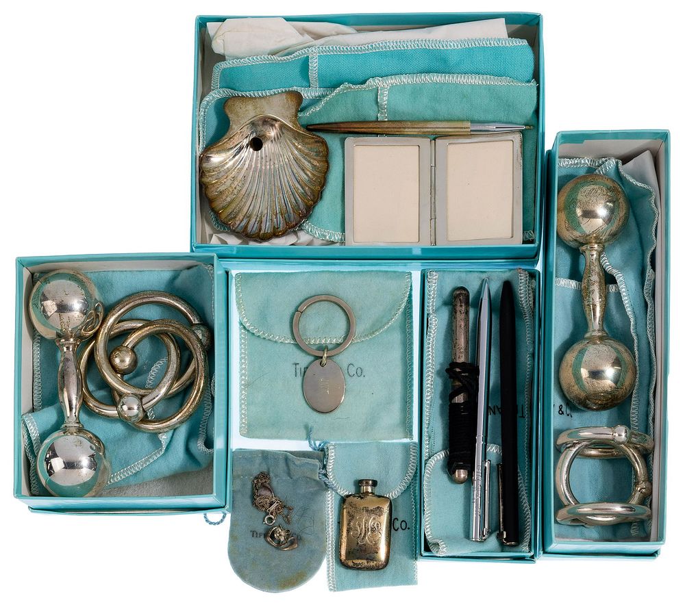 Lot 216: Tiffany & Co Sterling Silver Assortment
