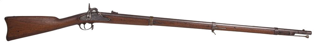 Lot 223: Jason D. Mowry US Model 1861 Contract .58 Caliber Percussion Black Powder Rifle Musket