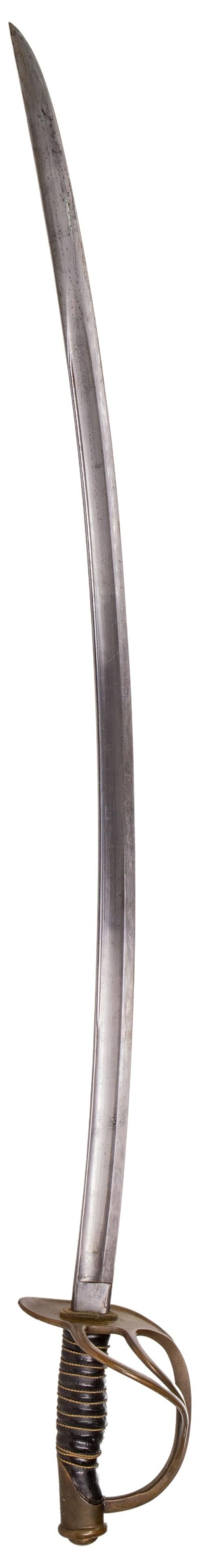 Lot 225: U.S. Civil War M1860 Light Cavalry Saber by Ames