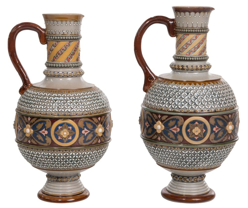 Lot 269: Mettlach Ewers