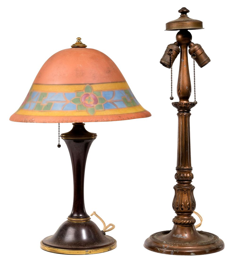 Lot 274: Pairpoint Boudoir Style Lamp