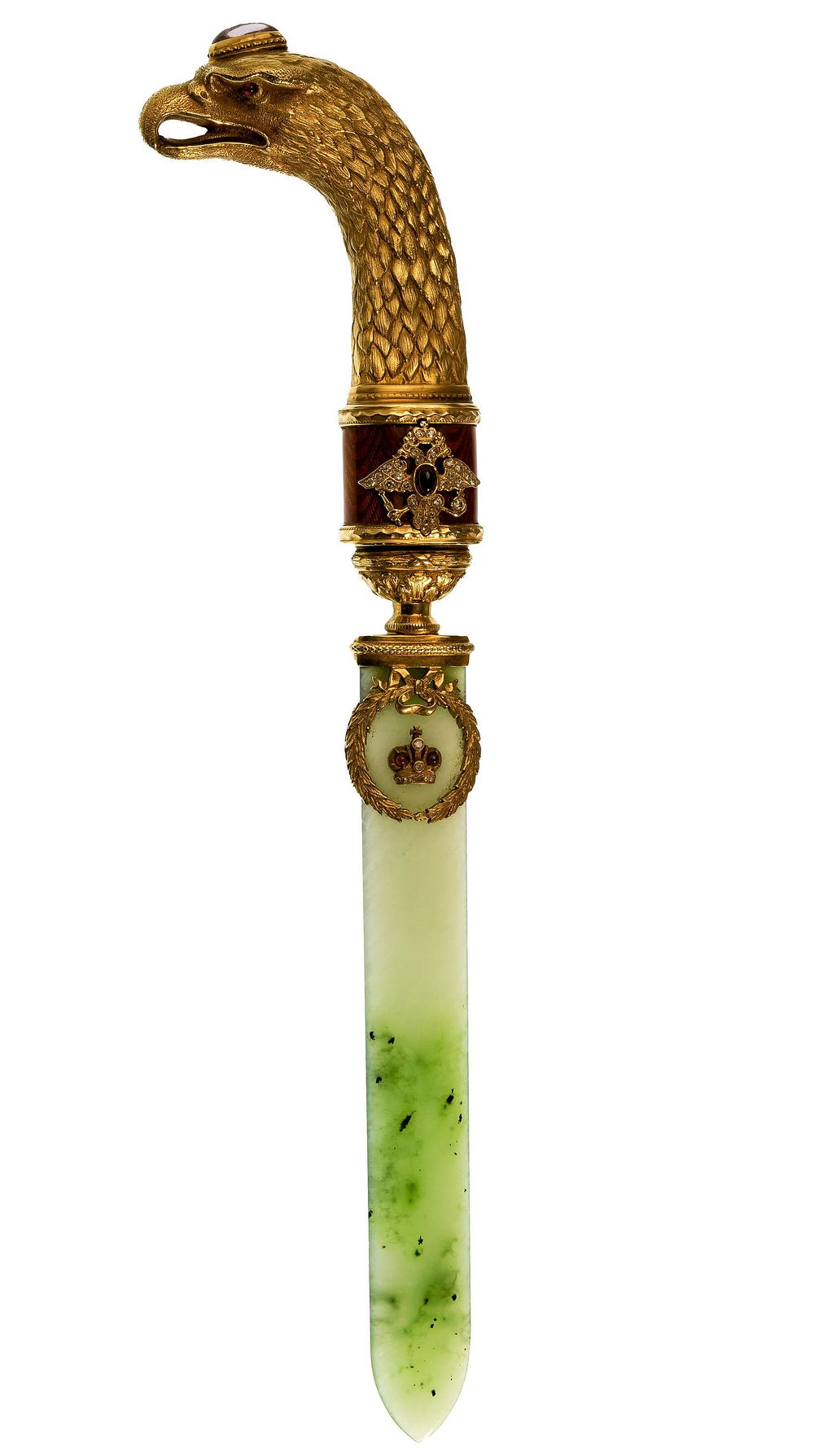 Lot 280: Russian Gilt Silver Paper Knife / Letter Opener