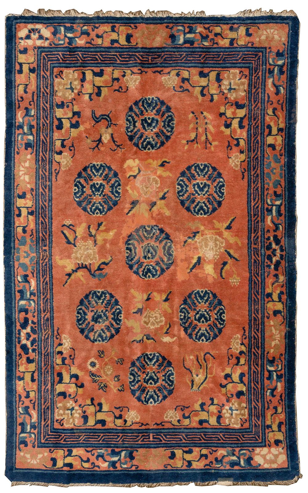 Lot 289: Chinese Art Deco Wool Rug
