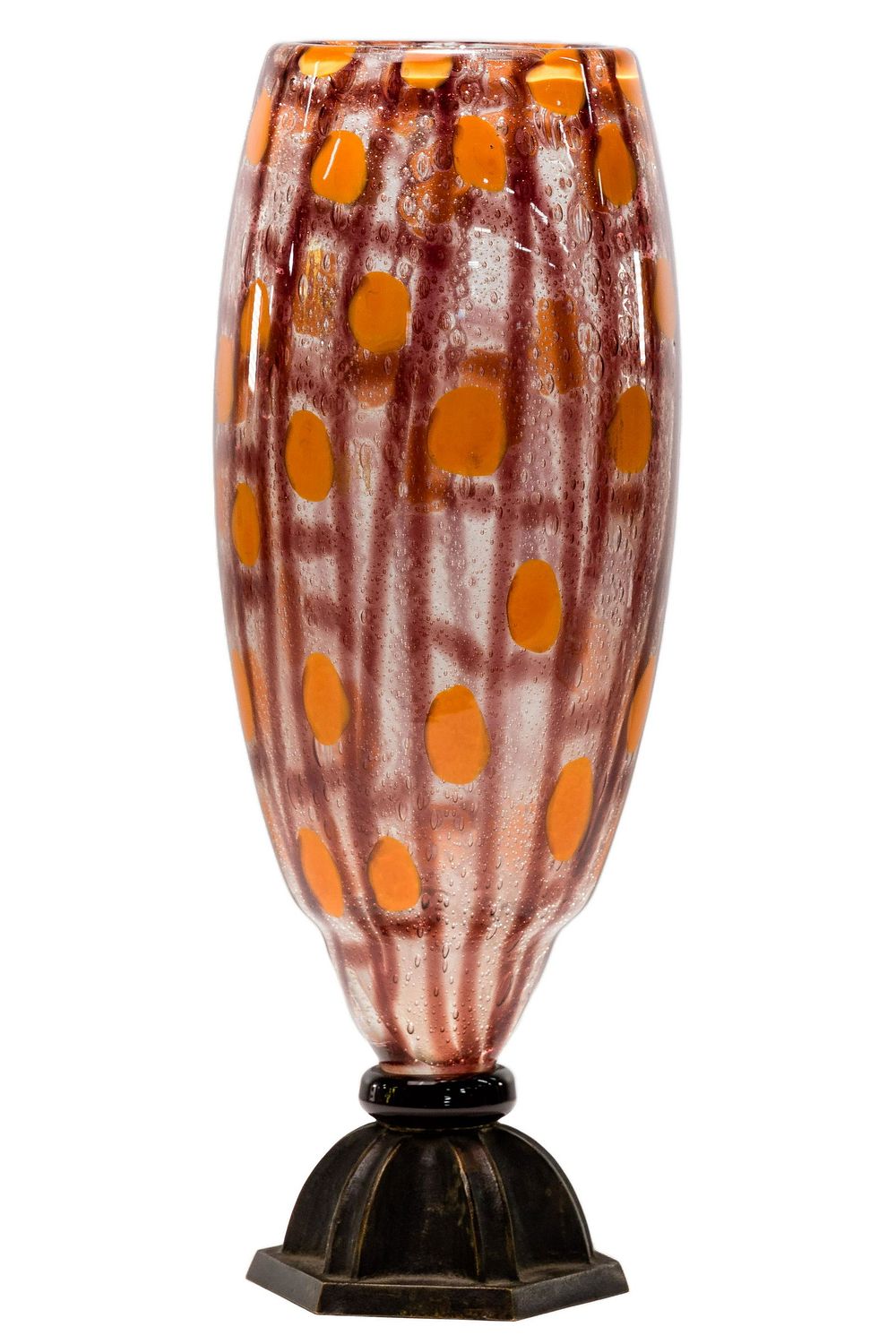Lot 305: Schneider Art Glass Vase