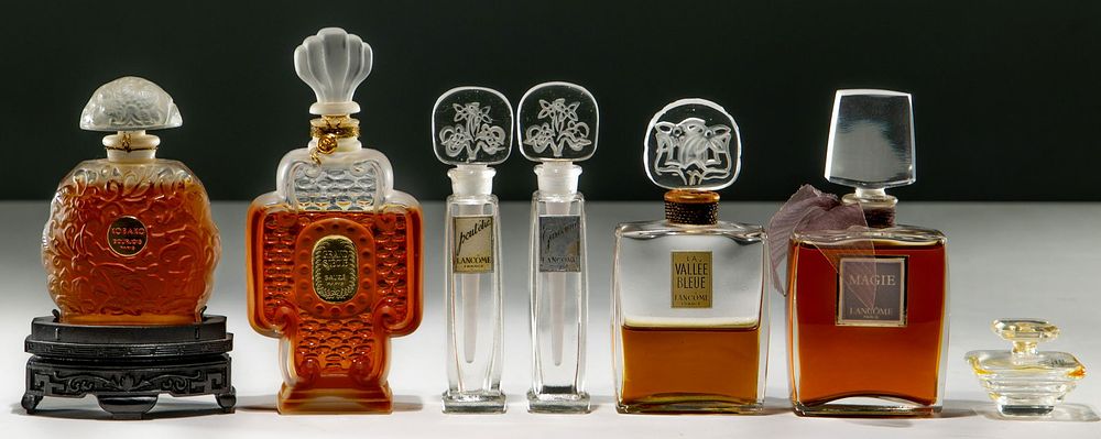 Lot 345: Lancome, Sauze and Kobako Perfume Bottle Collection