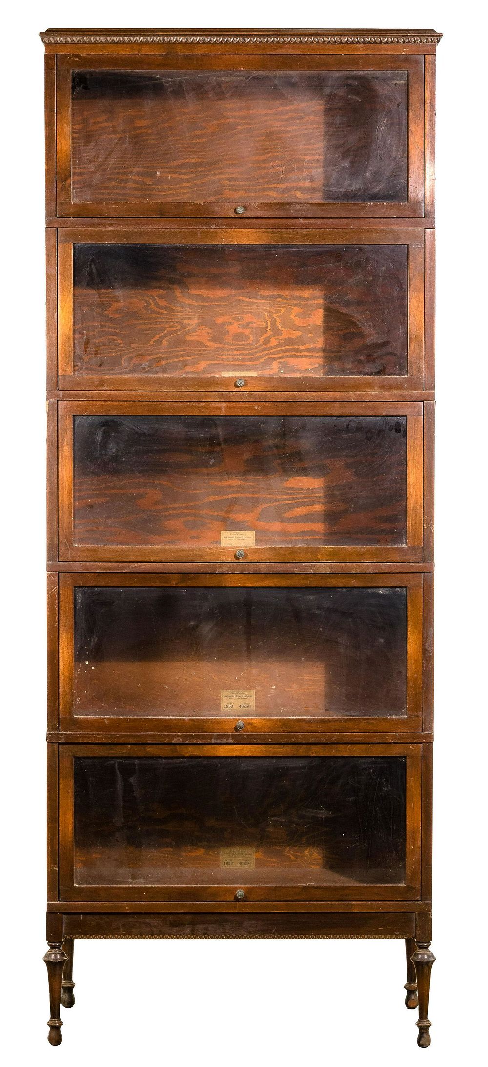 Lot 352: Globe-Wernicke Sectional Record Cabinet