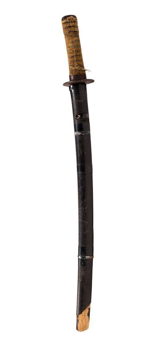 Lot 164: Unknown Smith (Koto, 1400-1600) Japanese Bizen Wakizashi Sword