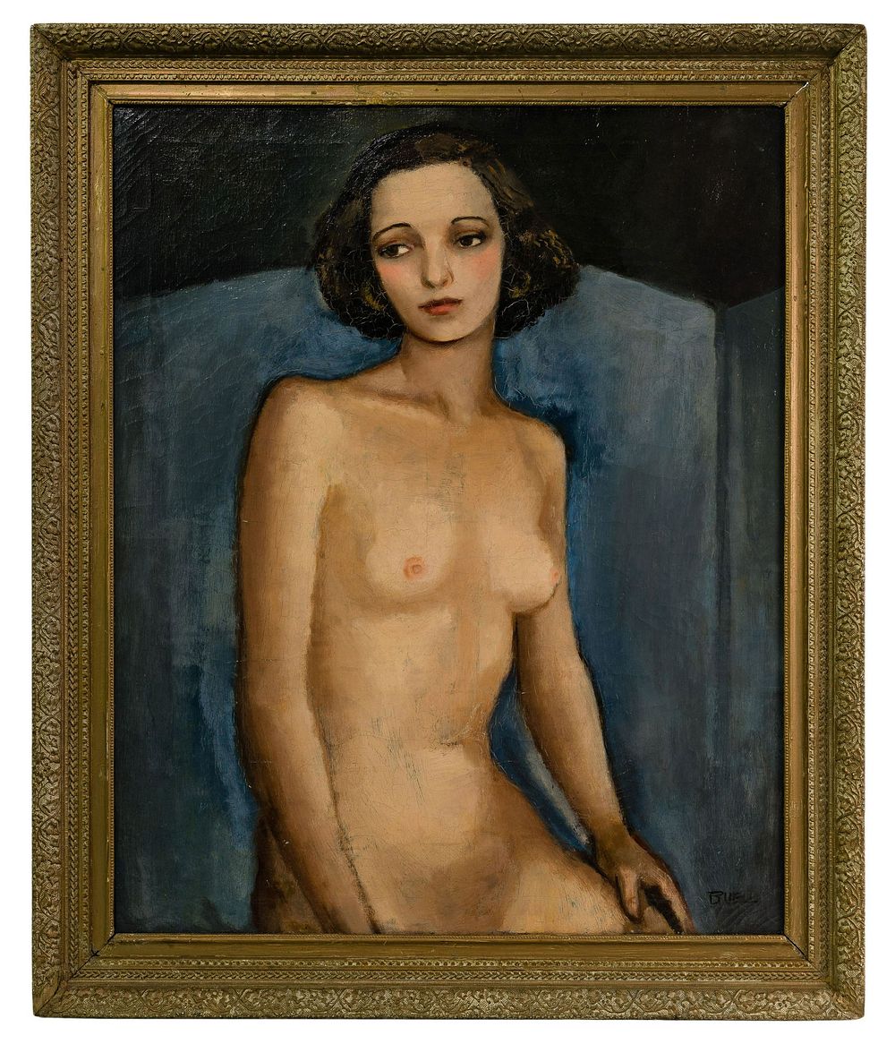 Lot 206: Alfred Buell (American, 1910-1996) Oil on Canvas