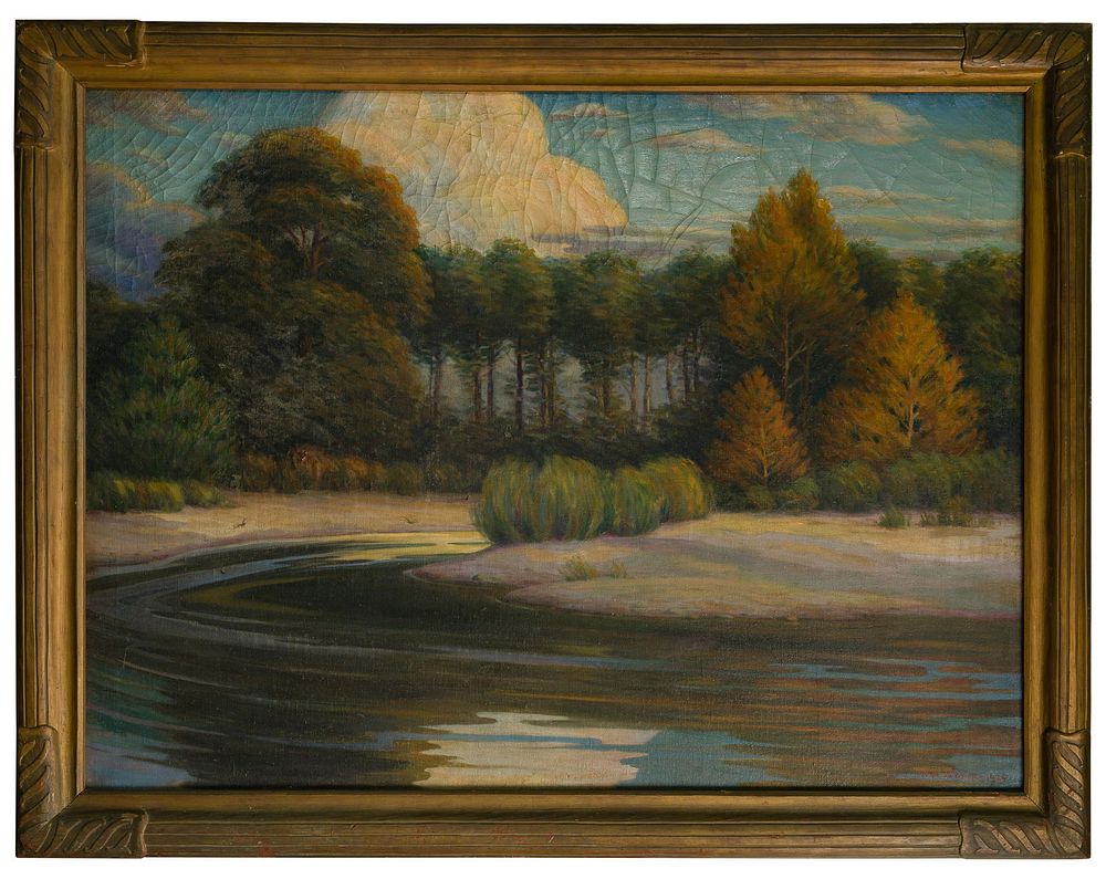 Lot 207: Jacob Snider Royer (American, 1883-1959) Oil on Canvas