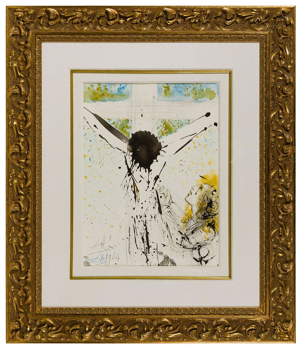 Lot 226: Salvador Dali (Spanish, 1904-1989) 'Tolle, Tolle, Crucifige Eum' Lithograph