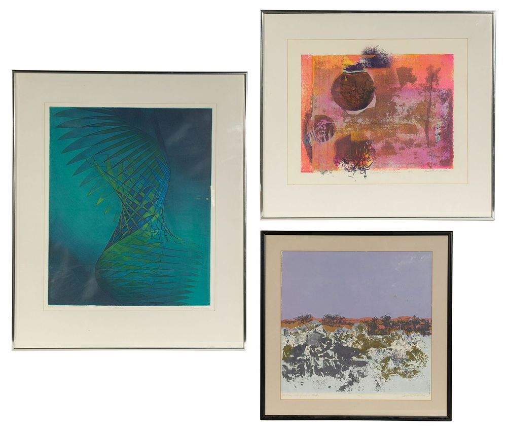 Lot 227: Dorthea A. Bilder (American, 1940-2022) Serigraphs