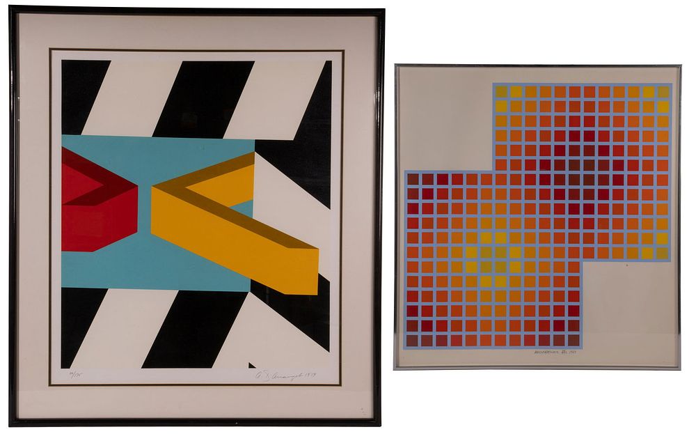 Lot 228: Pop and Op Art Serigraphs