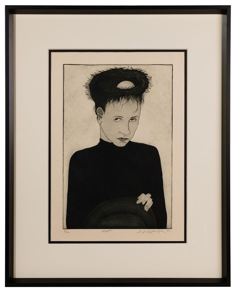 Lot 230: Audrey Niffenegger (American, b.1963) 'Nest' Etching