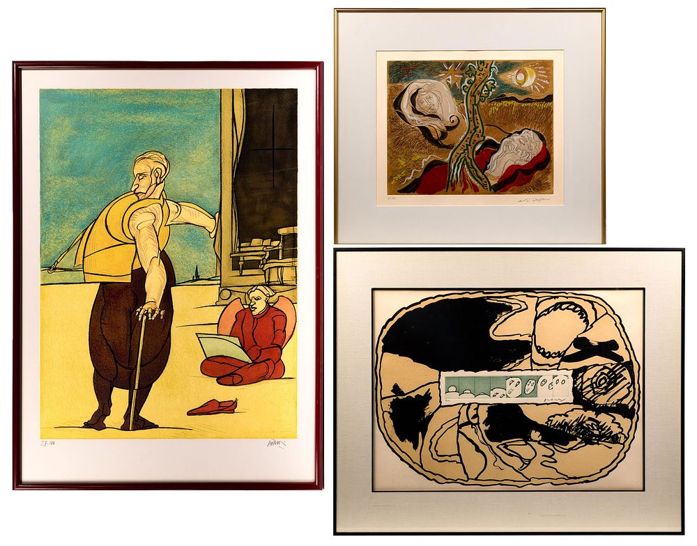 Lot 242: Multiple Artists (20th Century) Lithograph Assortment